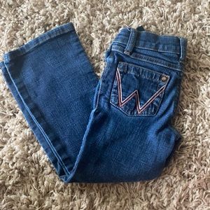 Kids wrangler bootcut jeans